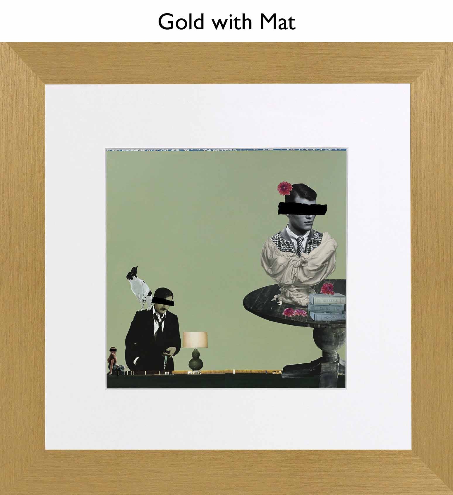 Gold With Mat