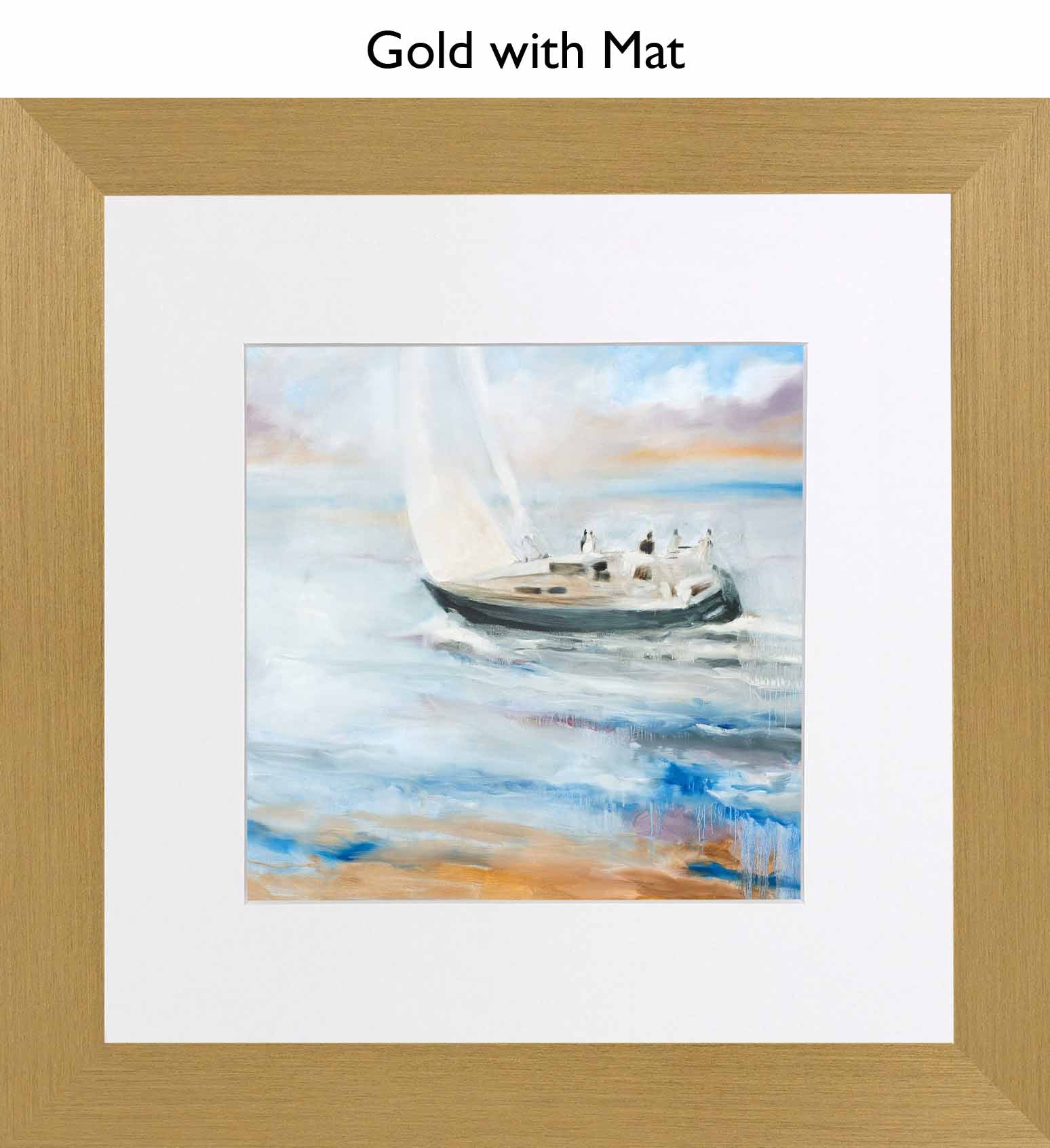Gold With Mat