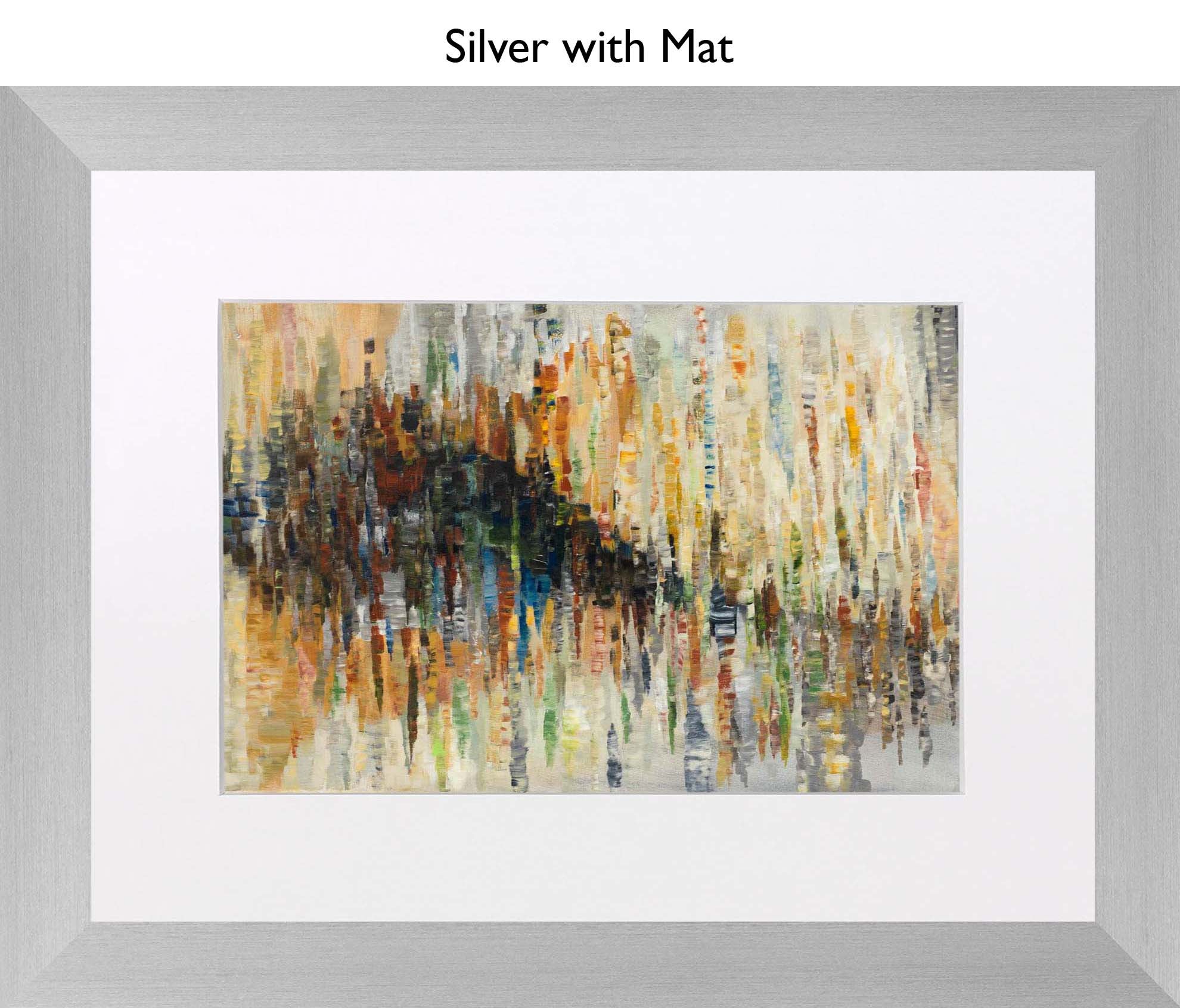 Silver With Mat