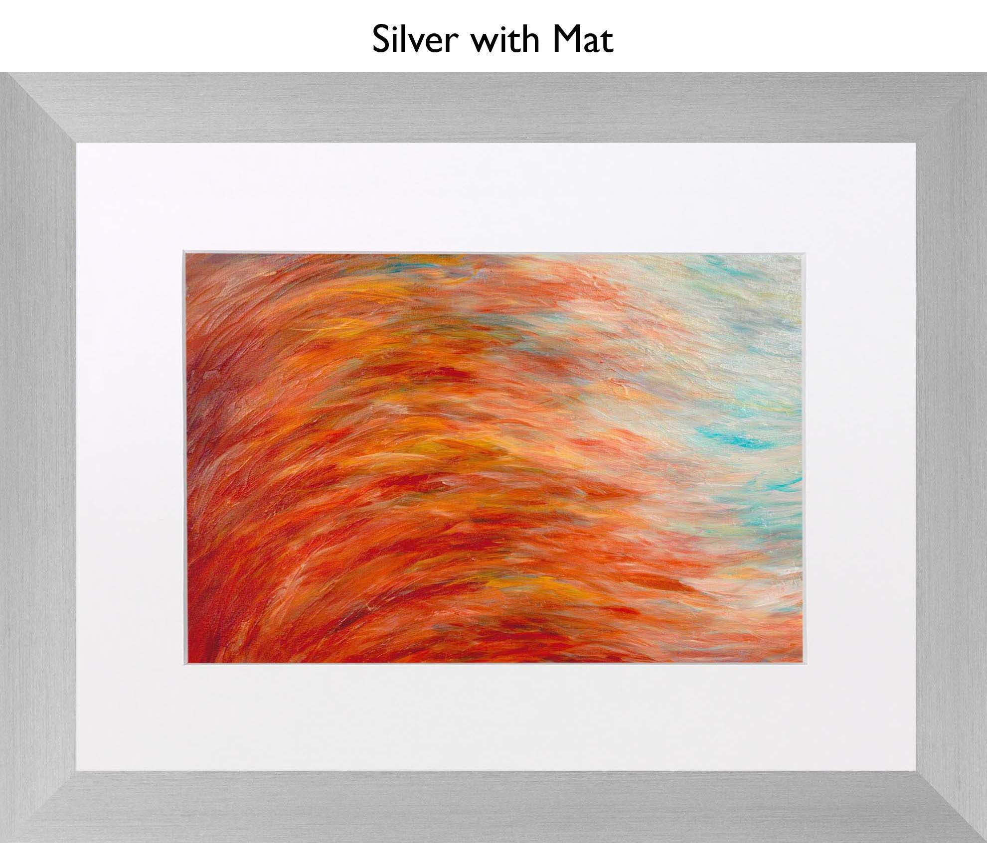 Silver With Mat
