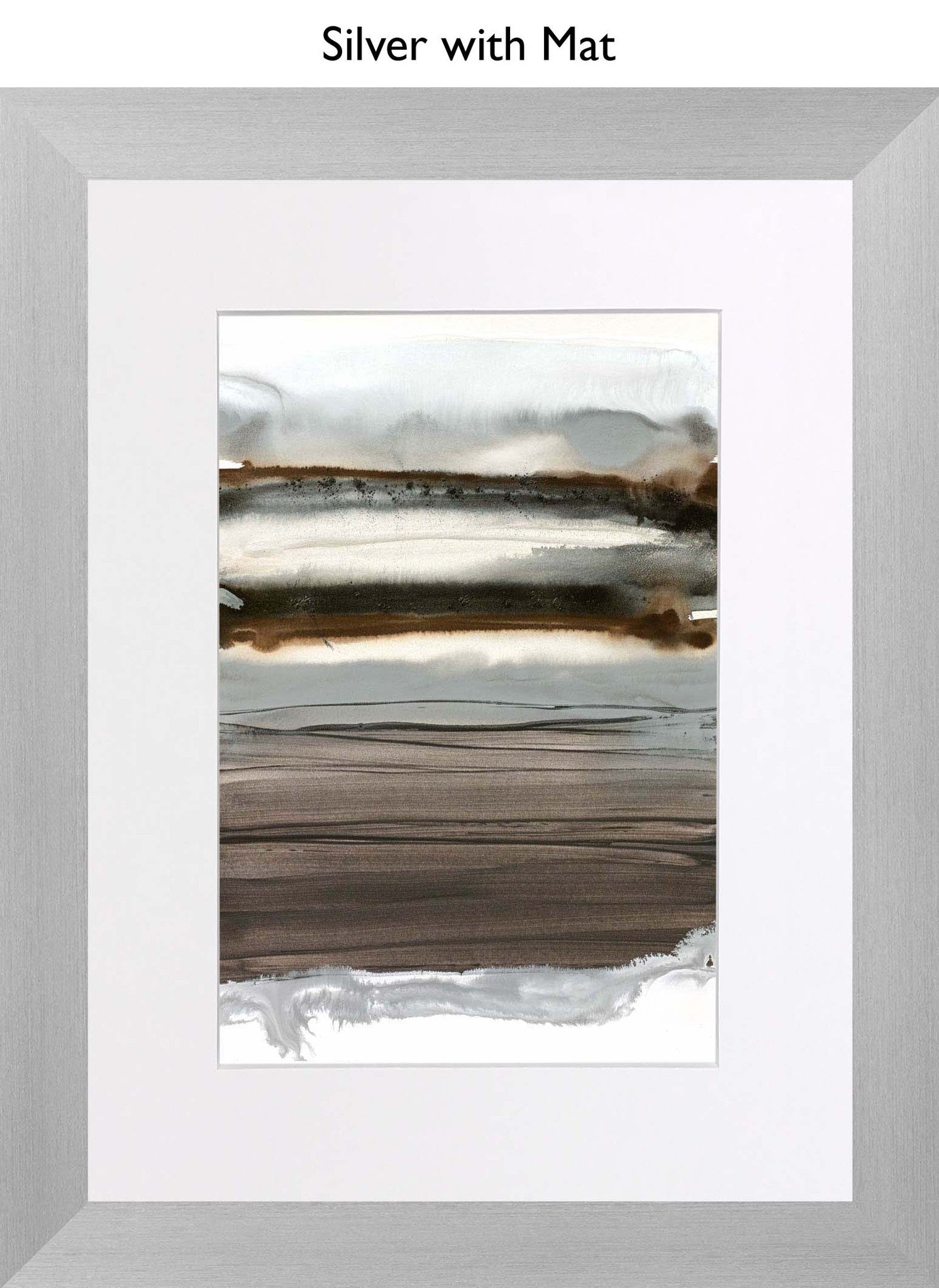 Silver With Mat