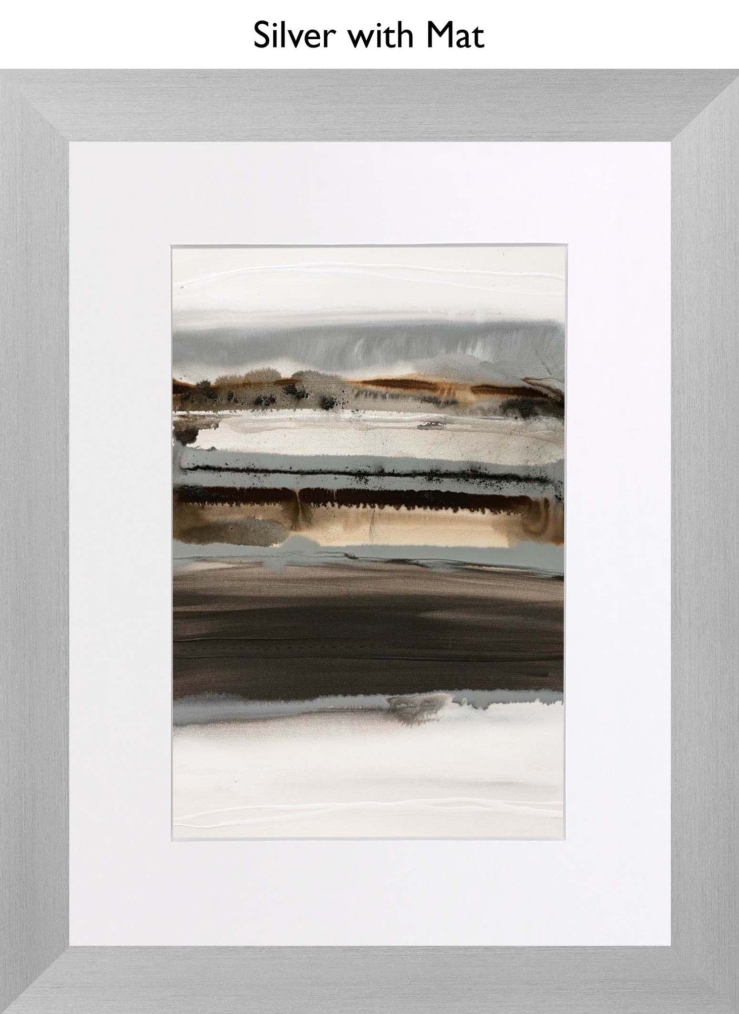 Silver With Mat
