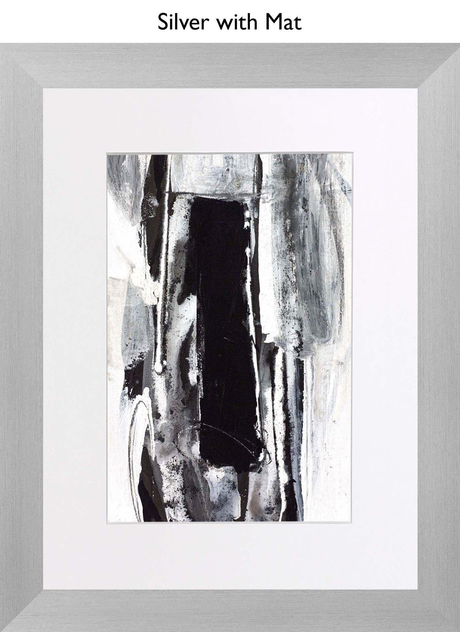 Silver With Mat