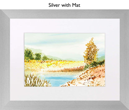 Silver With Mat