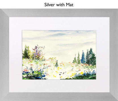 Silver With Mat