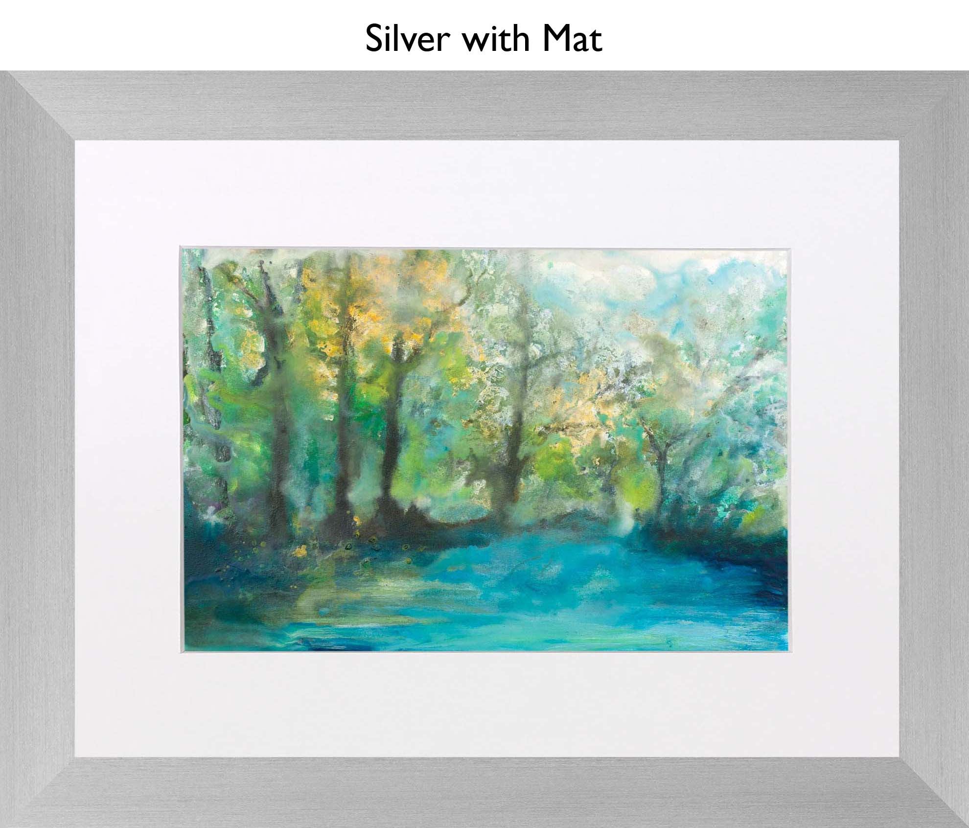 Silver With Mat