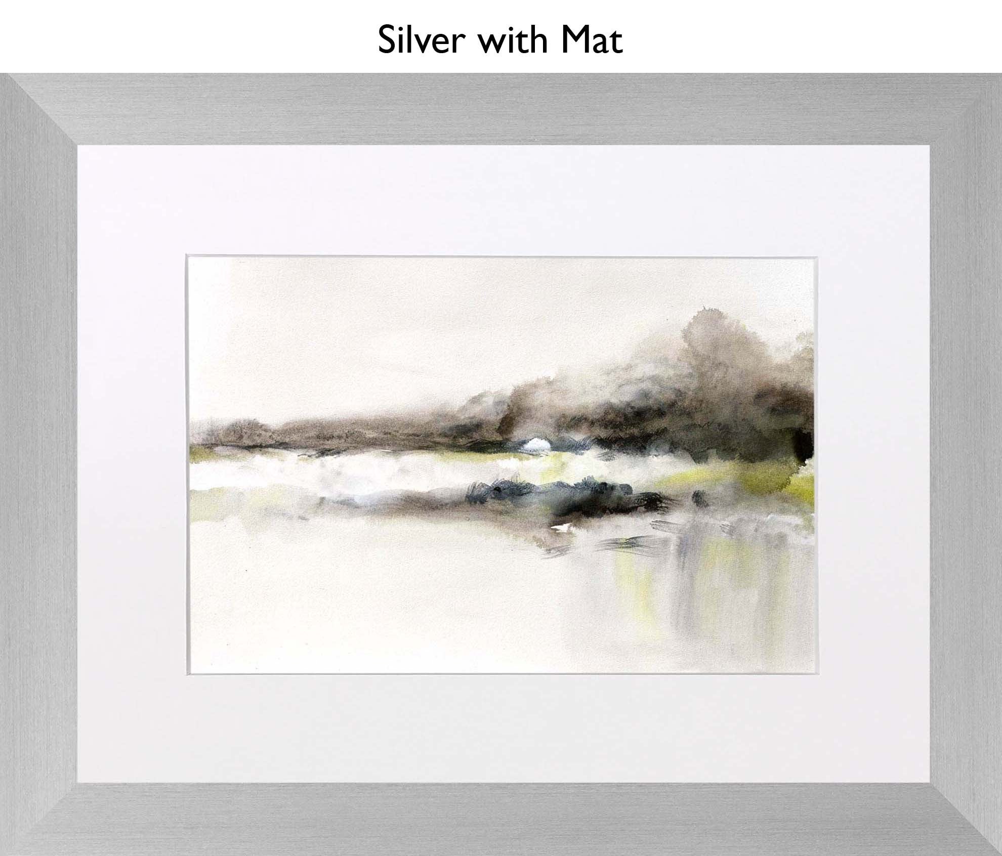 Silver With Mat