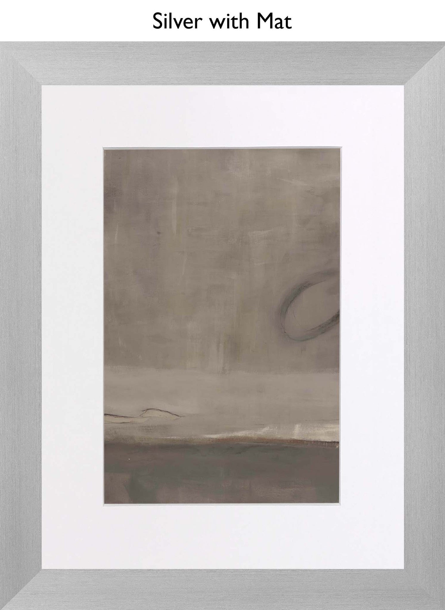 Silver With Mat