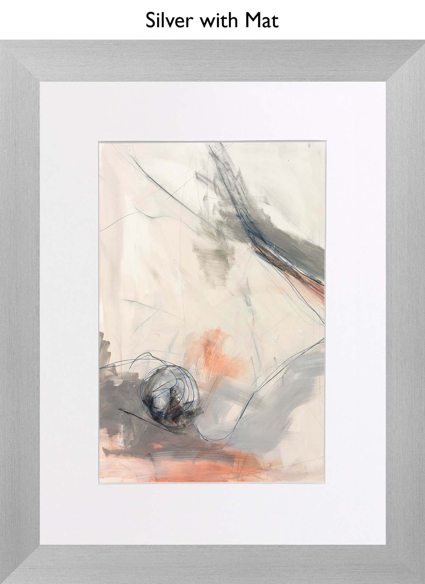 Silver With Mat