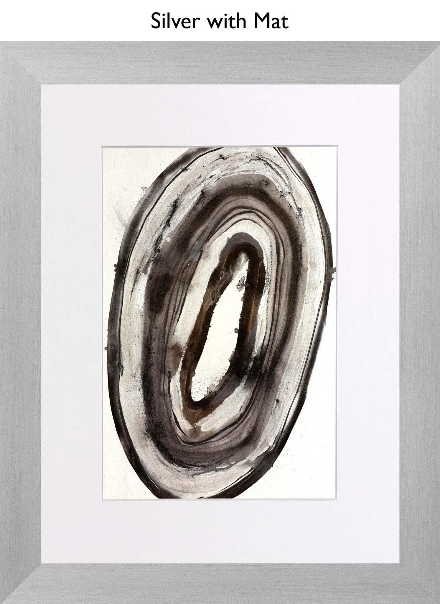 Silver With Mat
