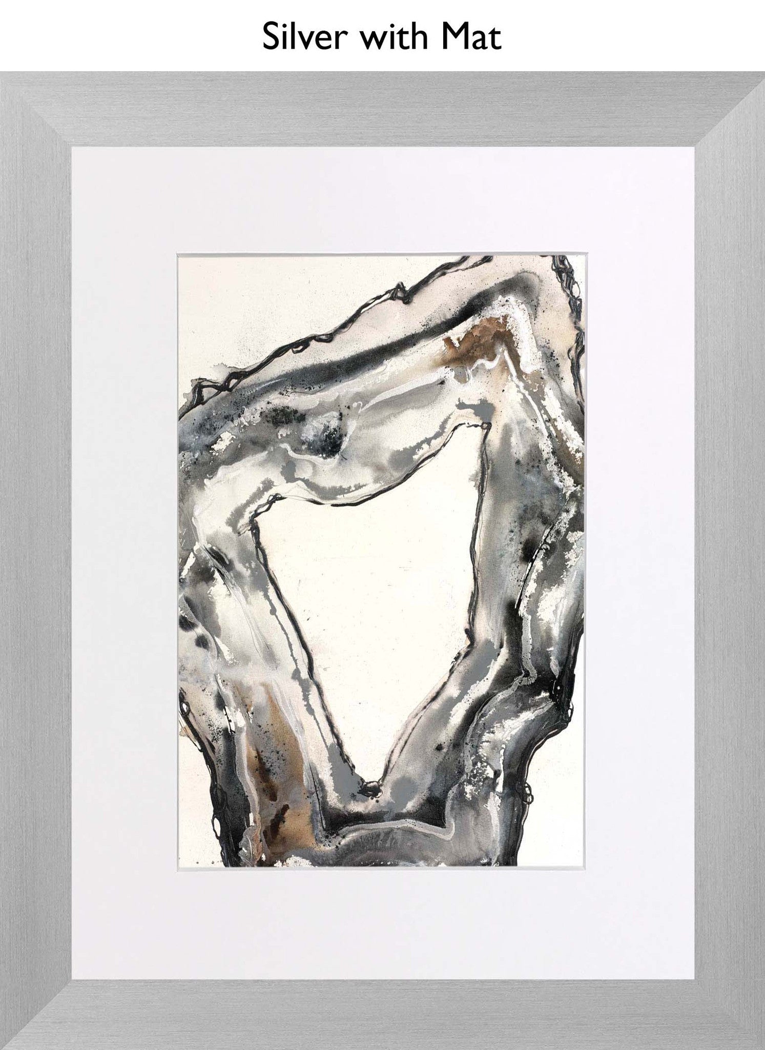 Silver With Mat