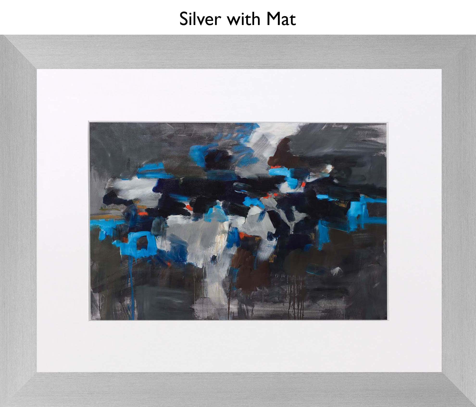 Silver With Mat