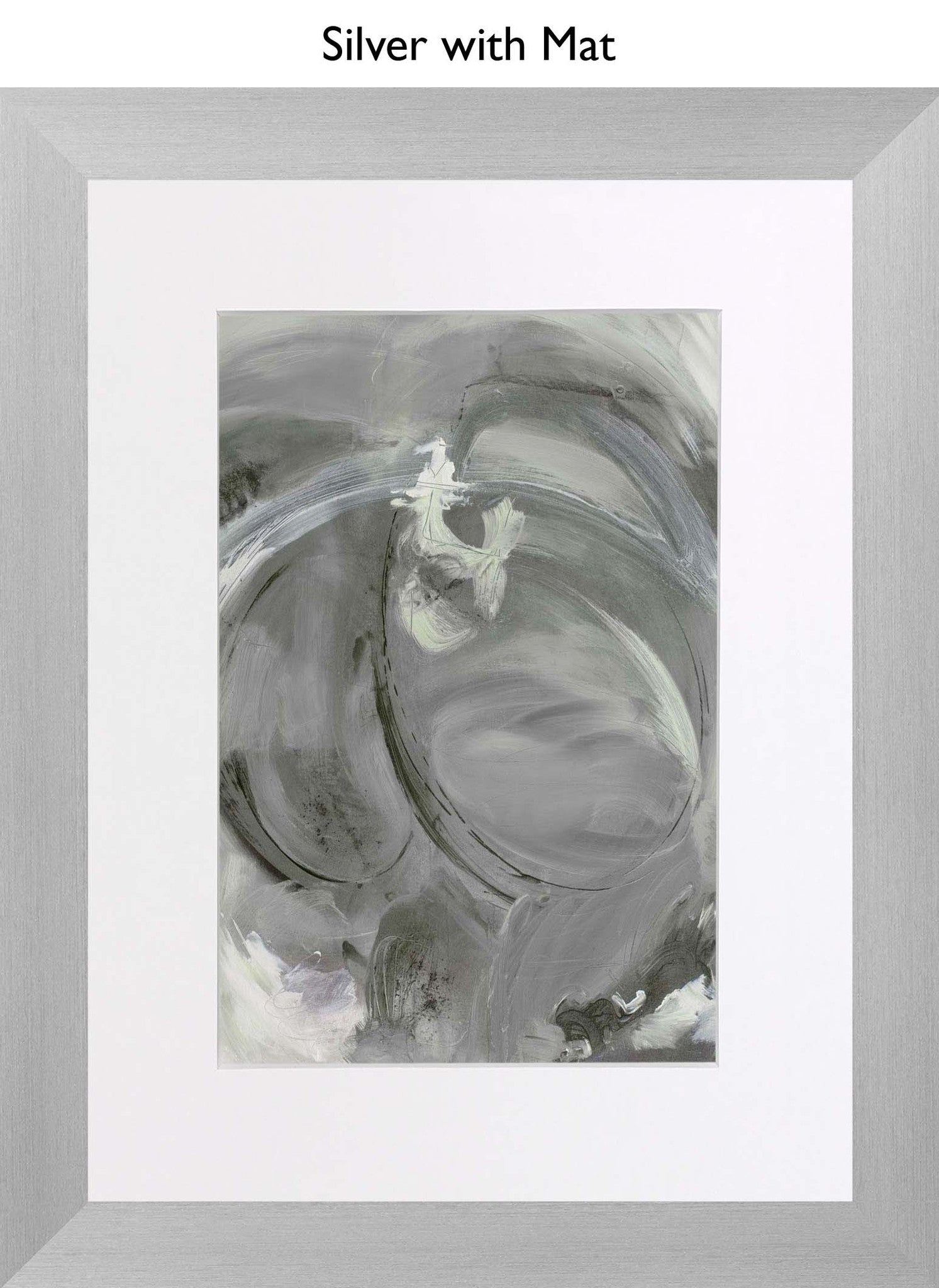 Silver With Mat