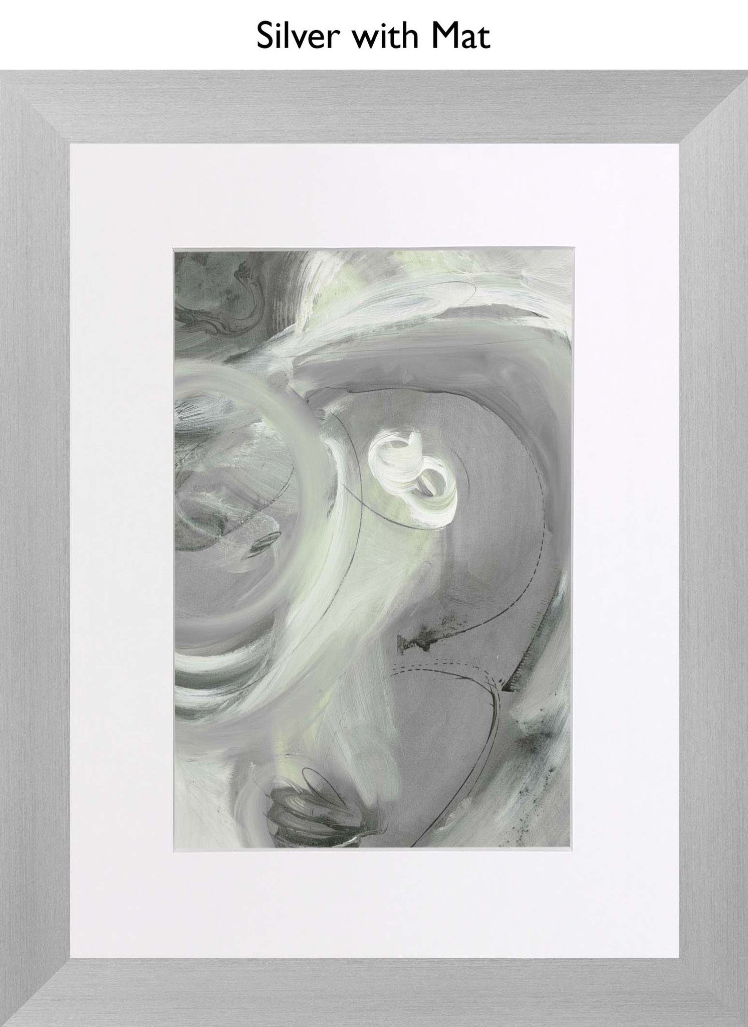 Silver With Mat