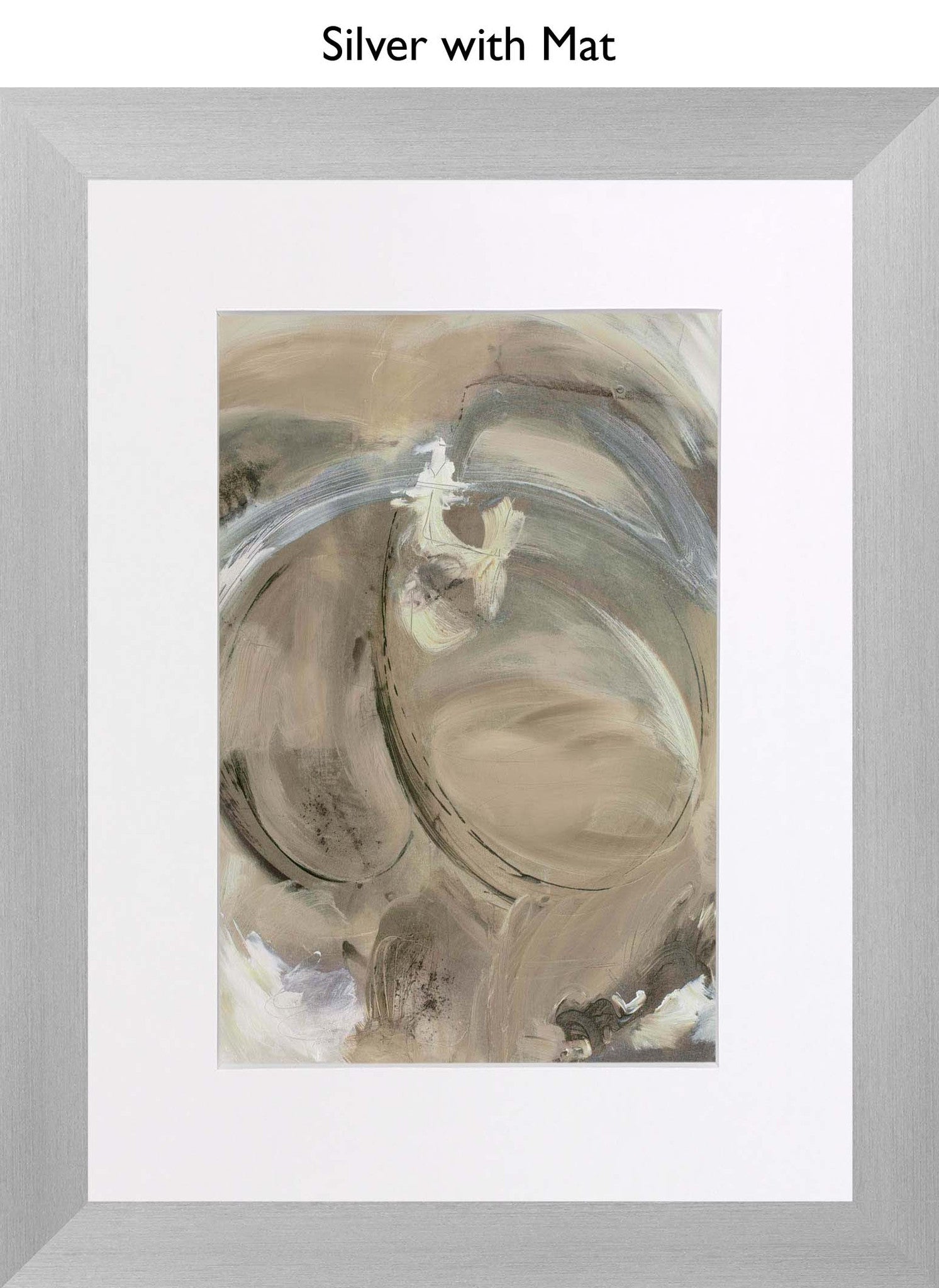 Silver With Mat