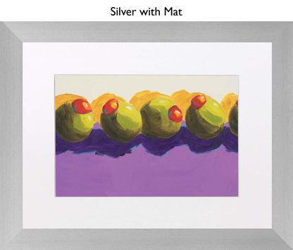 Silver With Mat