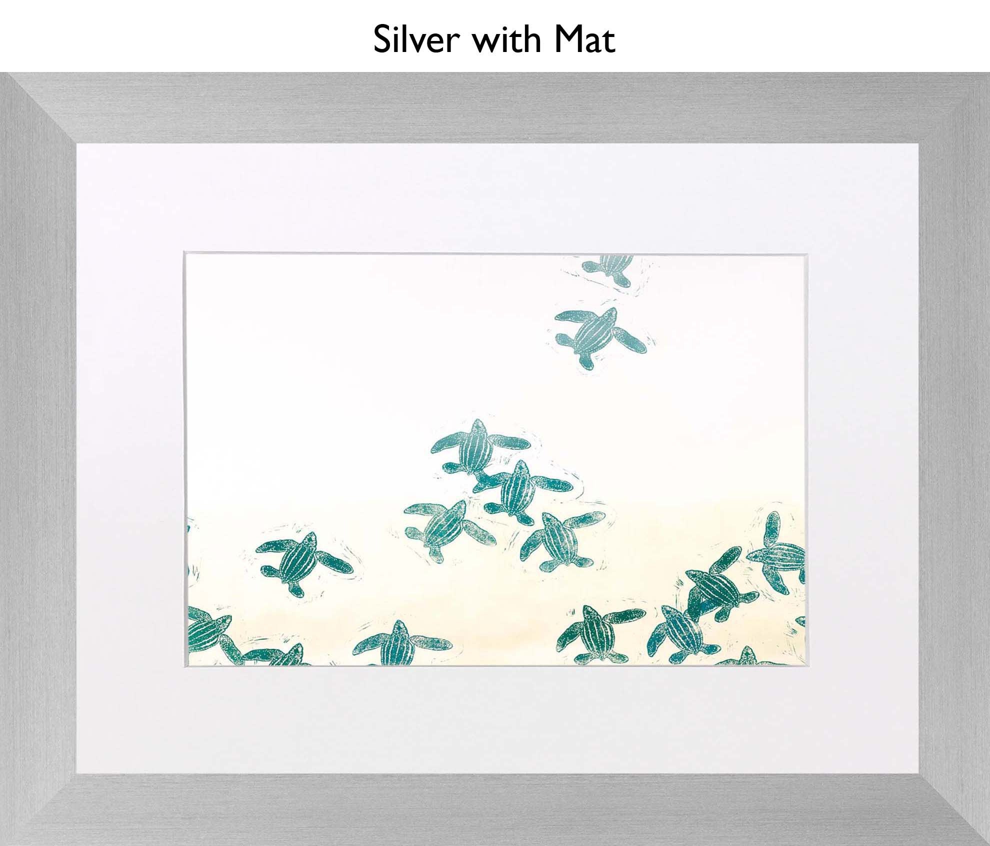 Silver With Mat