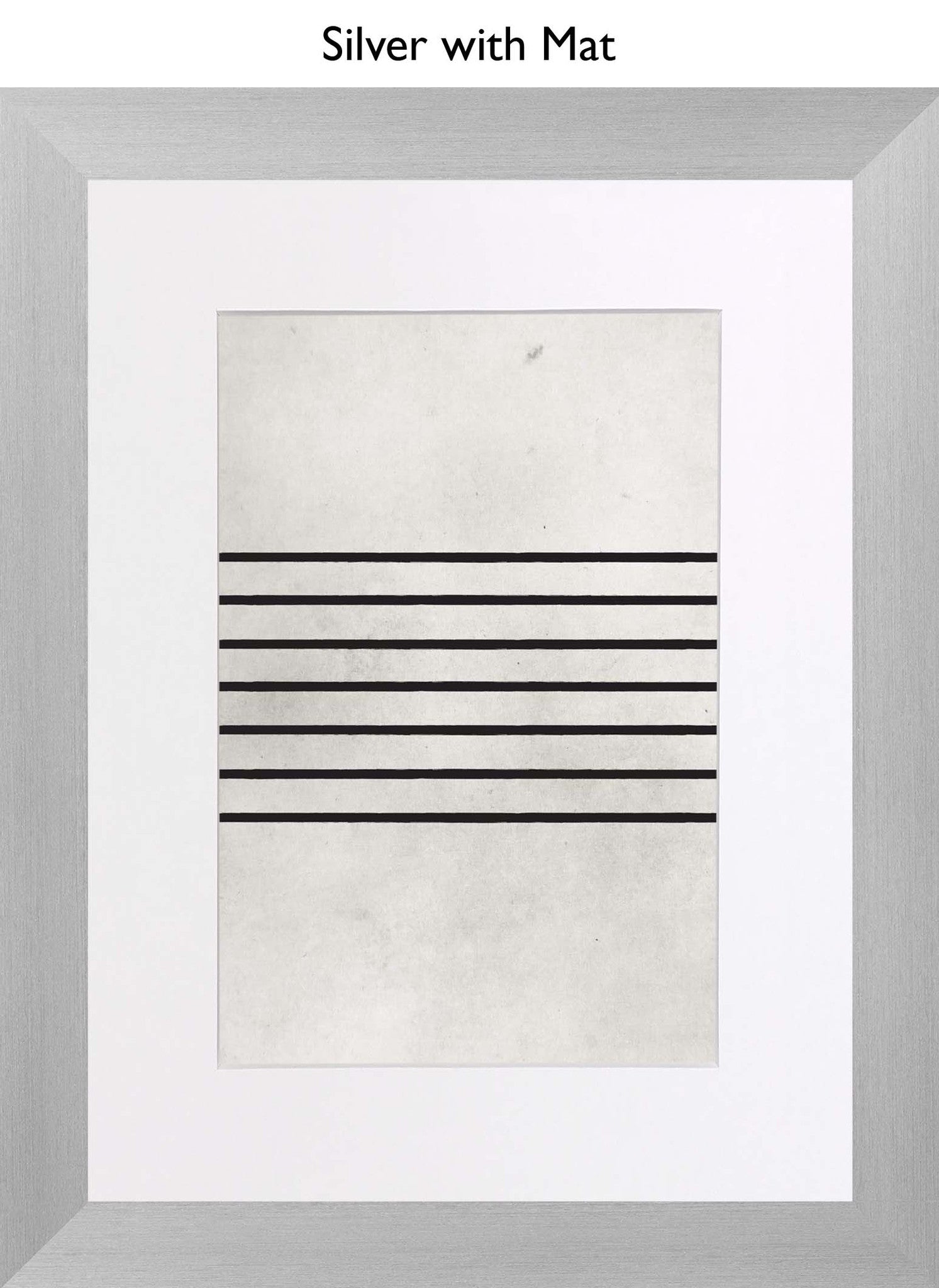 Silver With Mat
