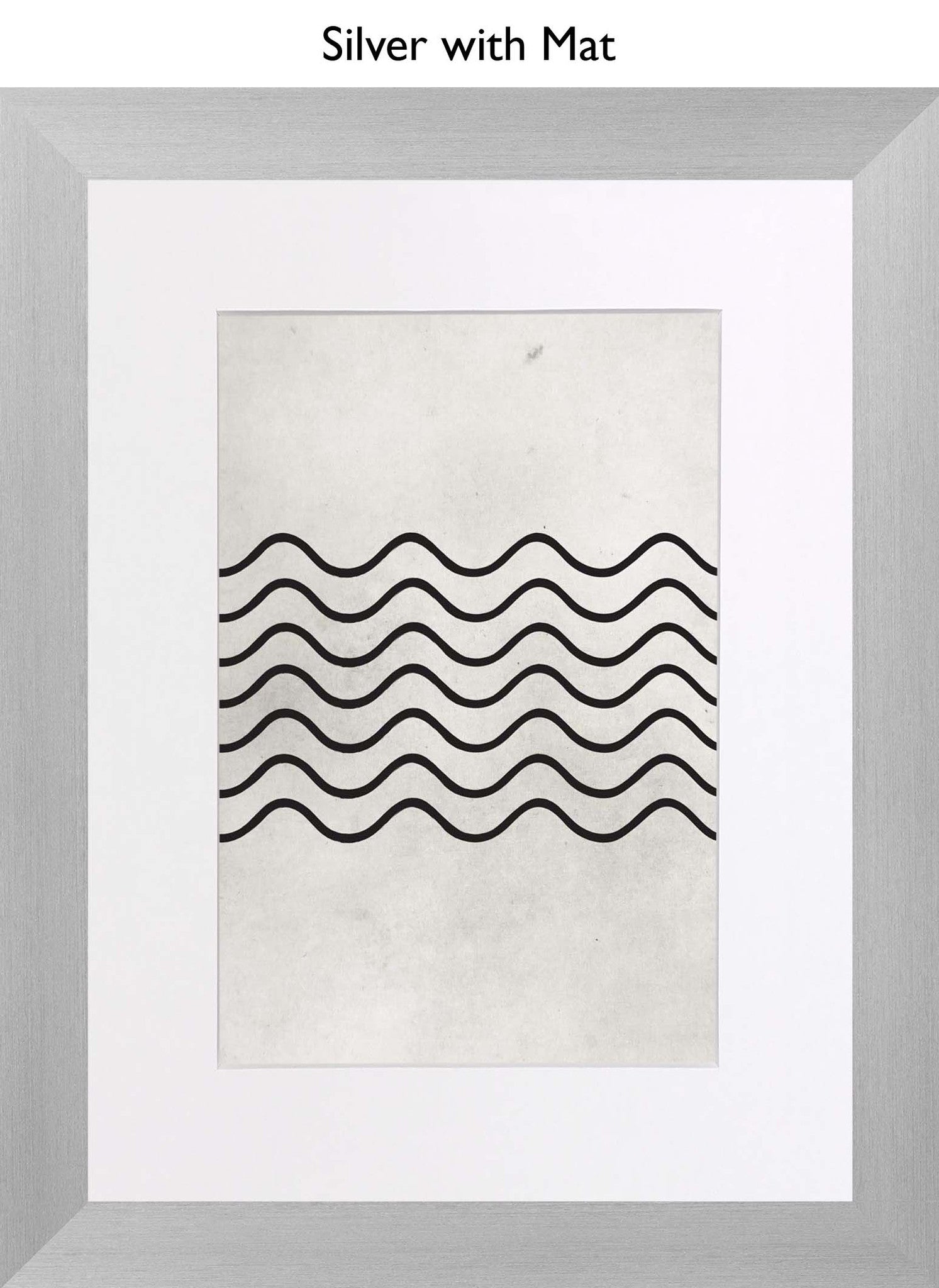 Silver With Mat