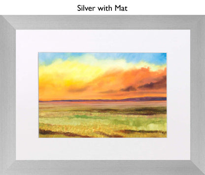Silver With Mat