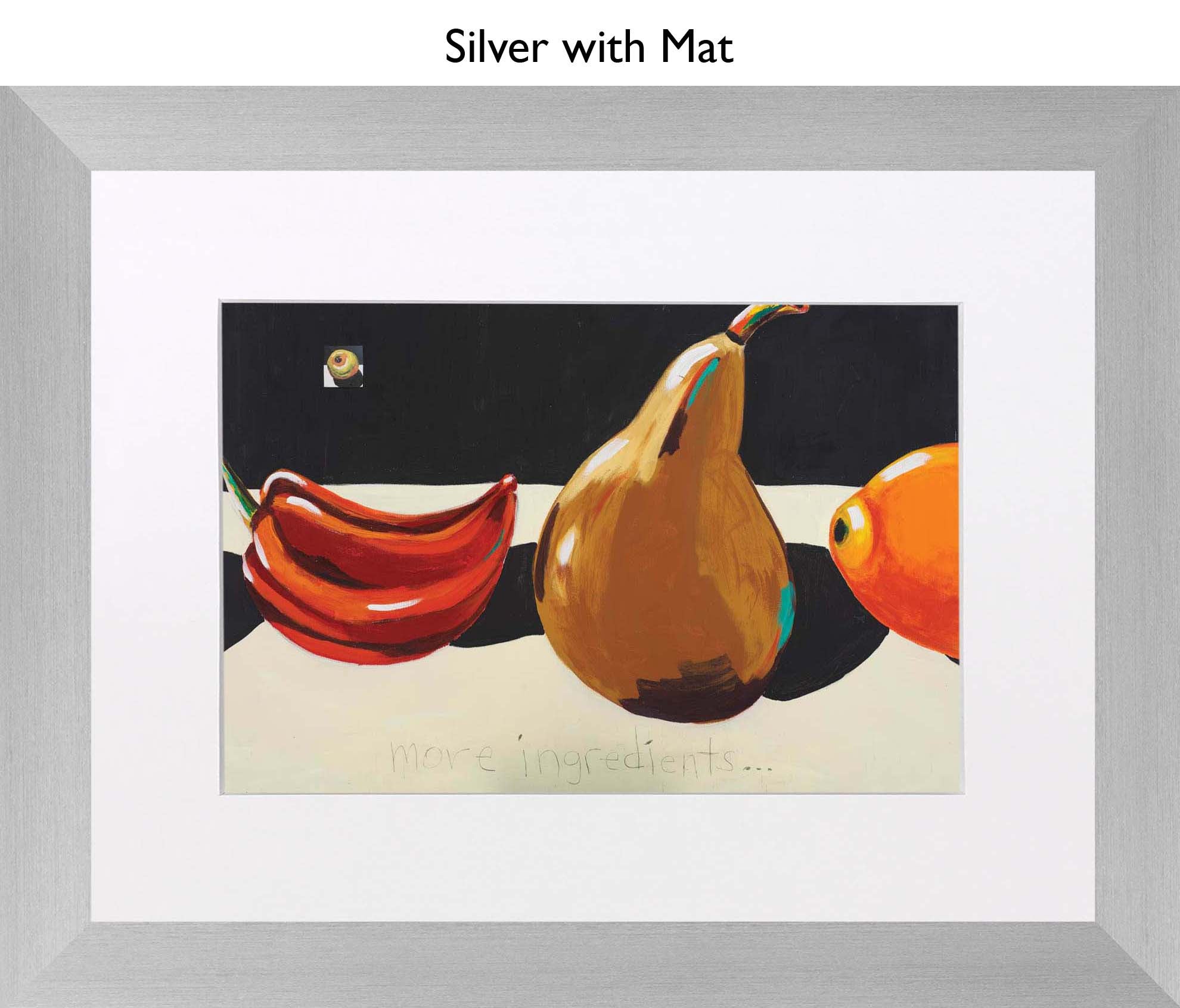 Silver With Mat