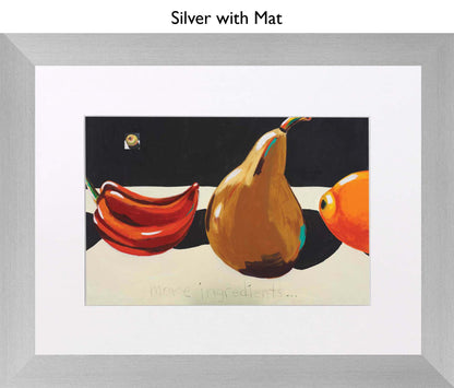 Silver With Mat