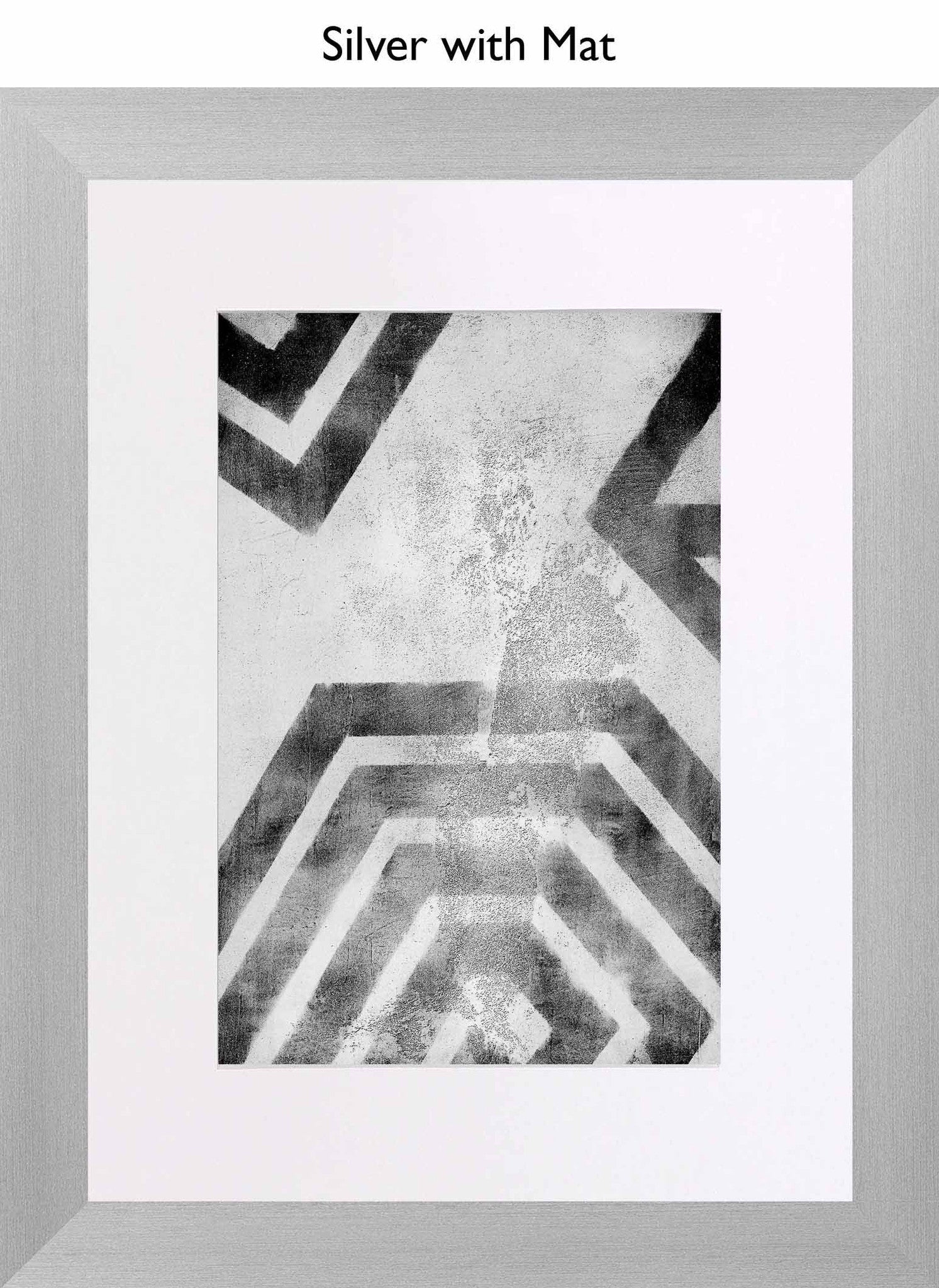 Silver With Mat