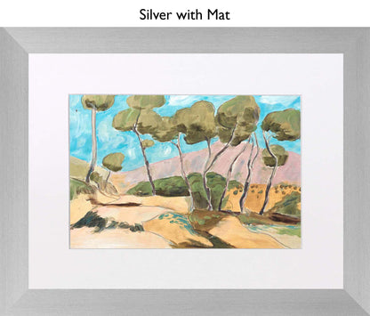 Silver With Mat