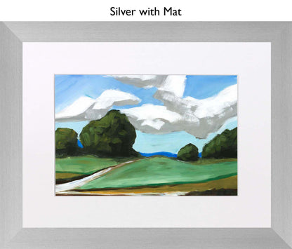 Silver With Mat