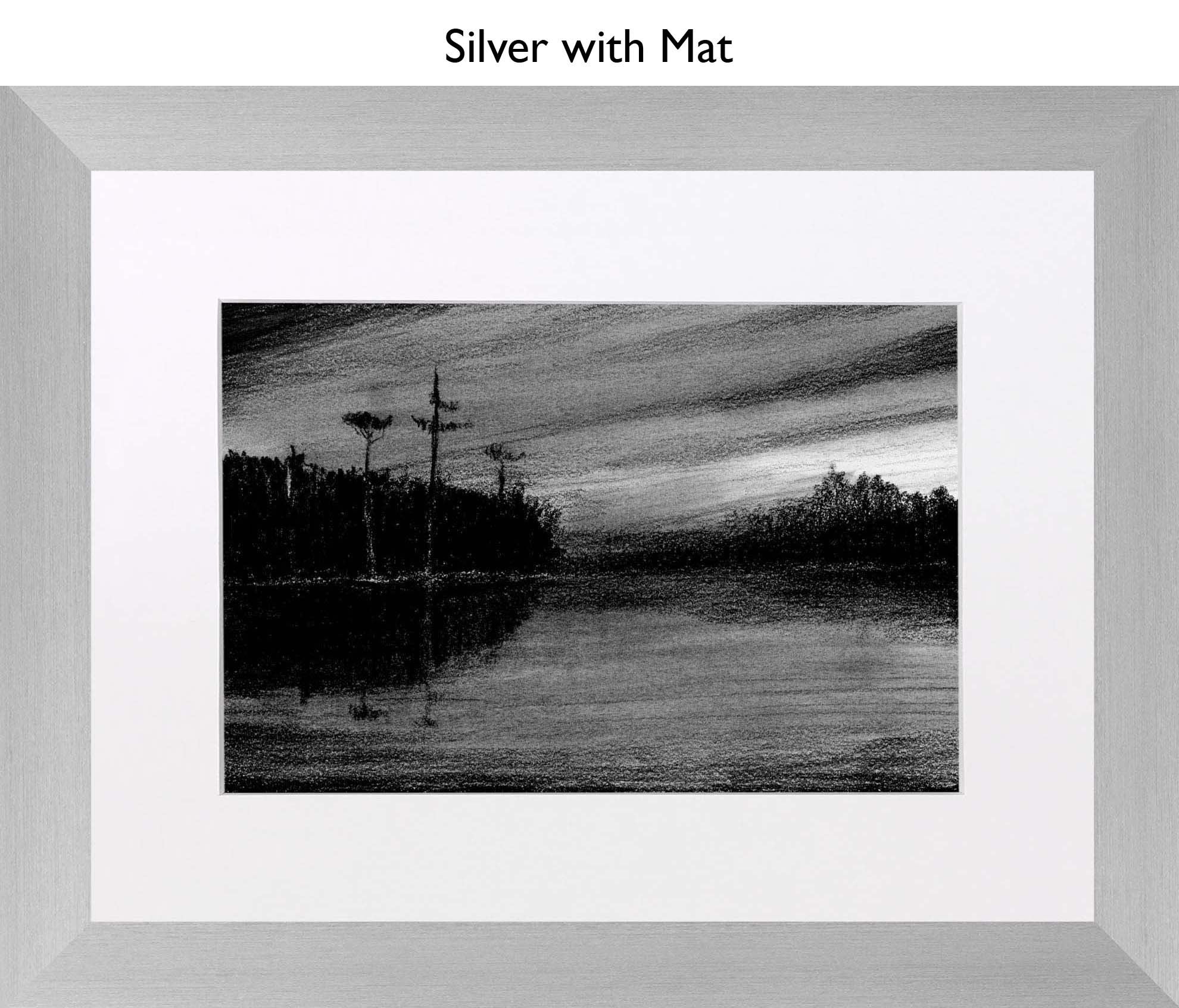 Silver With Mat
