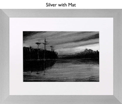 Silver With Mat