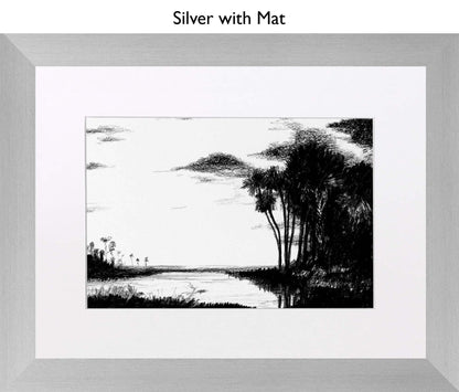 Silver With Mat
