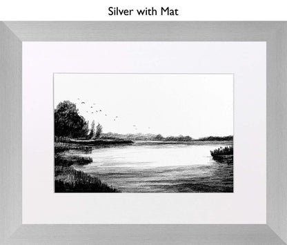 Silver With Mat