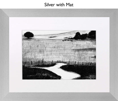 Silver With Mat