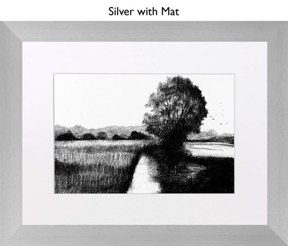 Silver With Mat