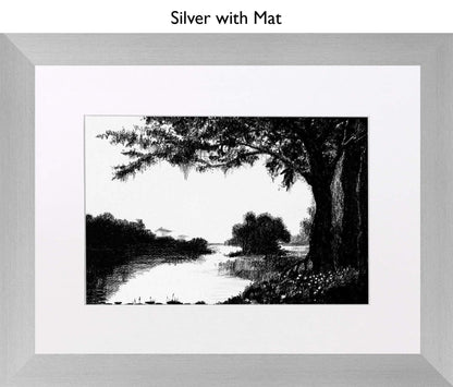 Silver With Mat