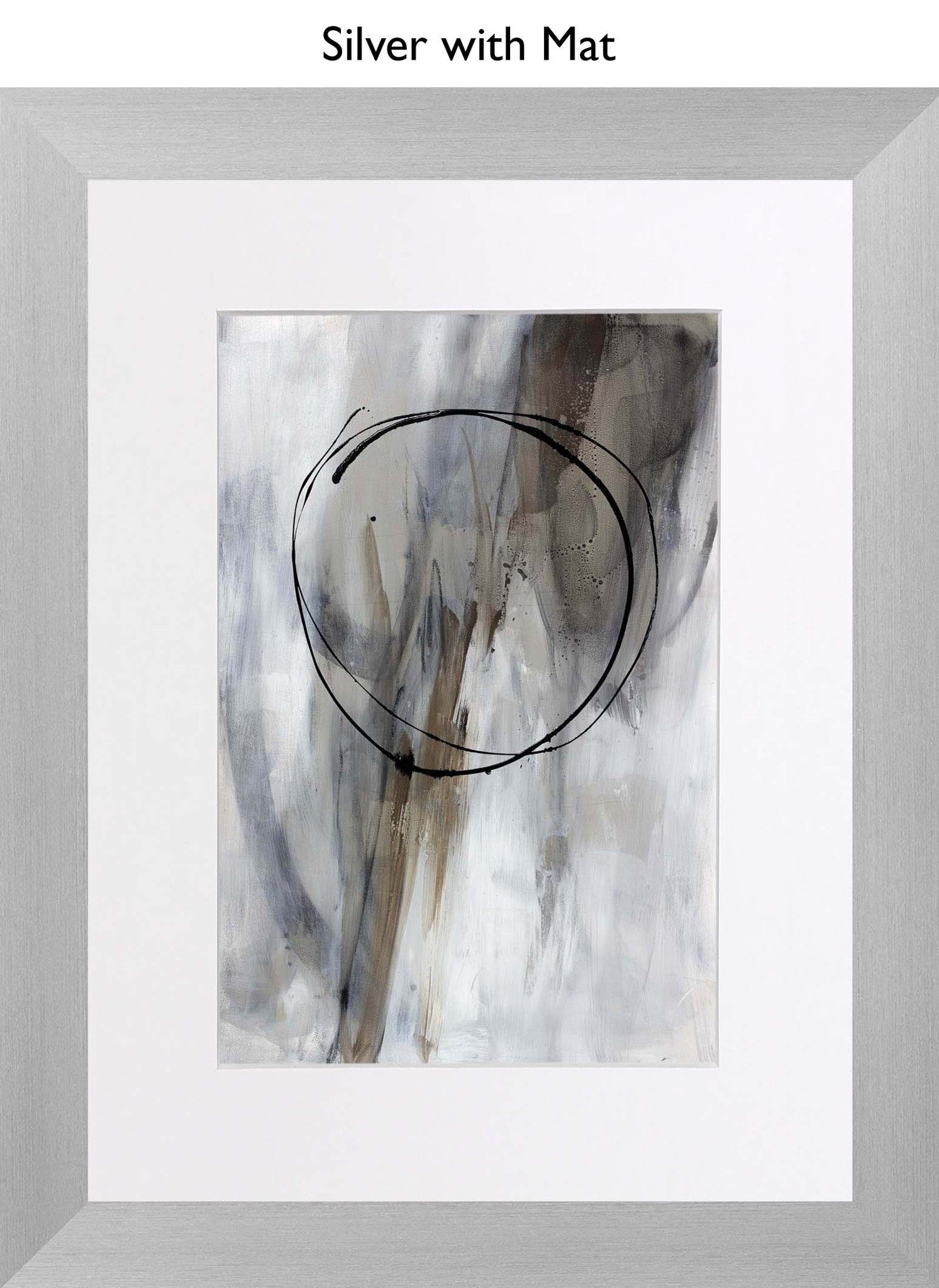 Silver With Mat