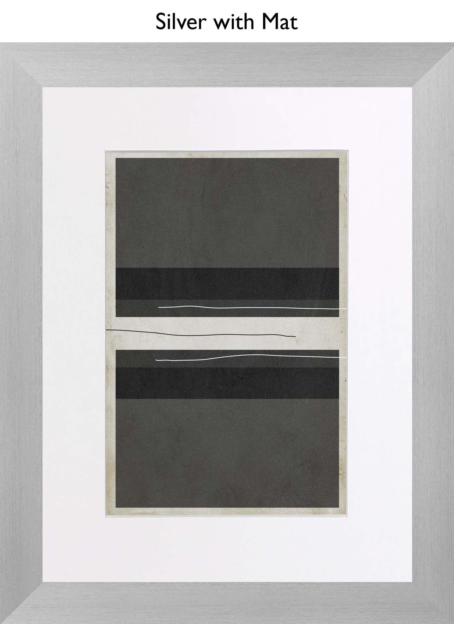 Silver With Mat