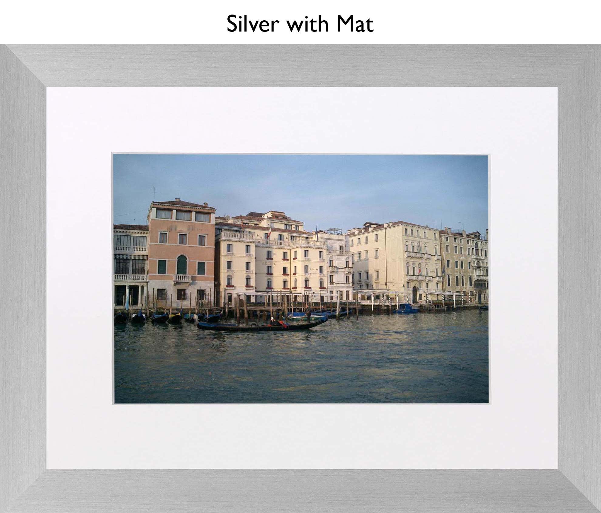 Silver With Mat