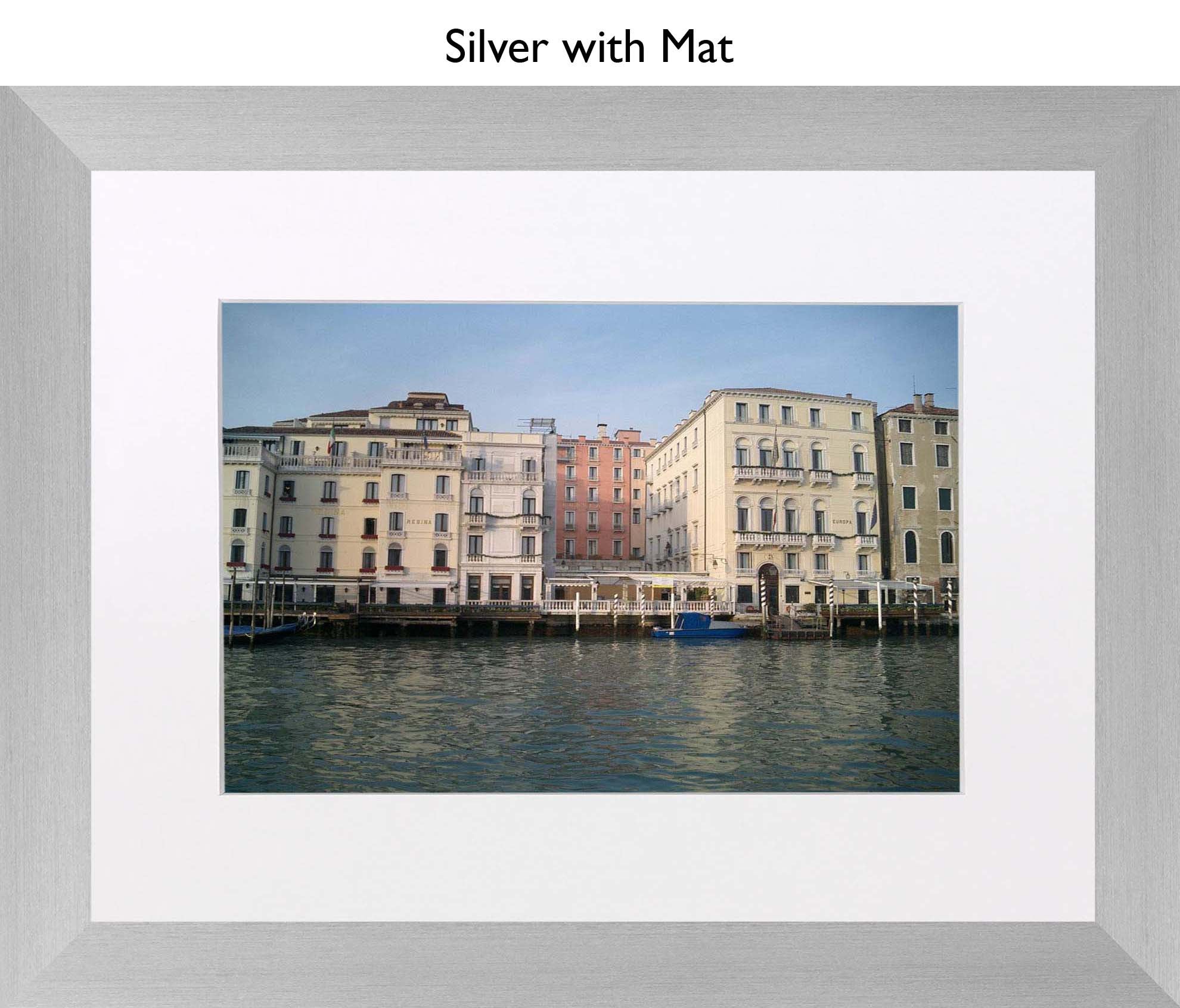 Silver With Mat