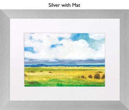 Silver With Mat