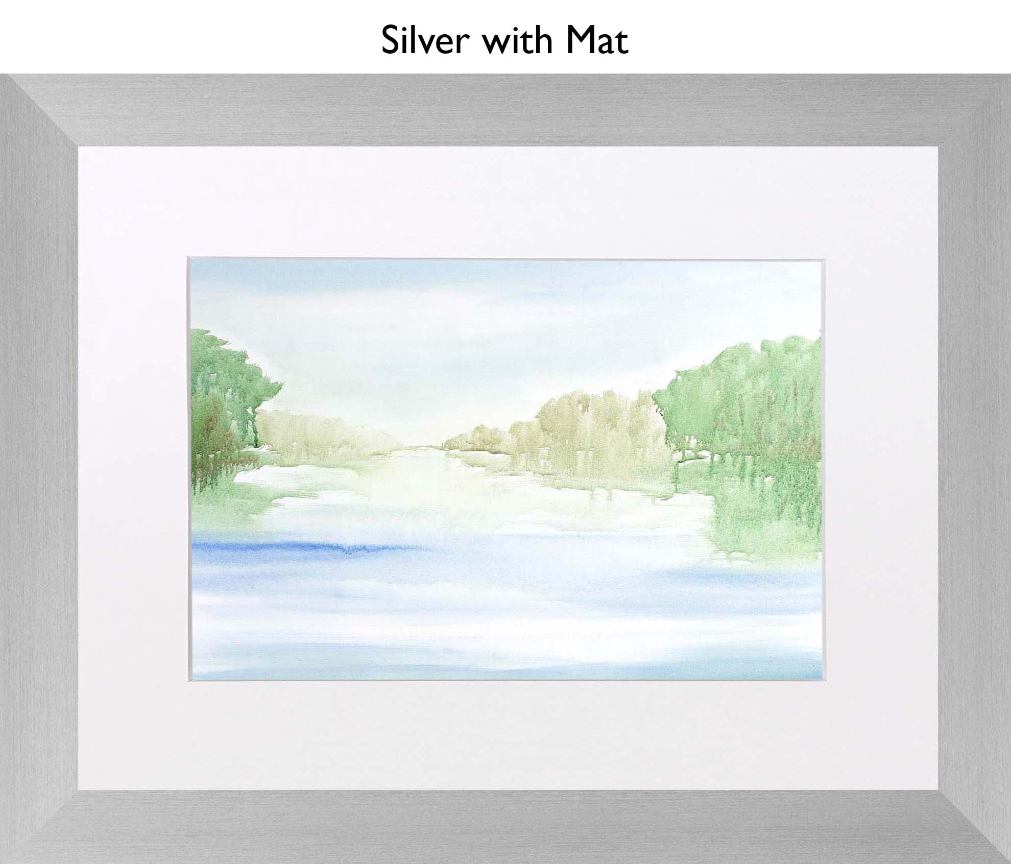 Silver With Mat