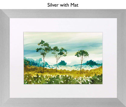 Silver With Mat