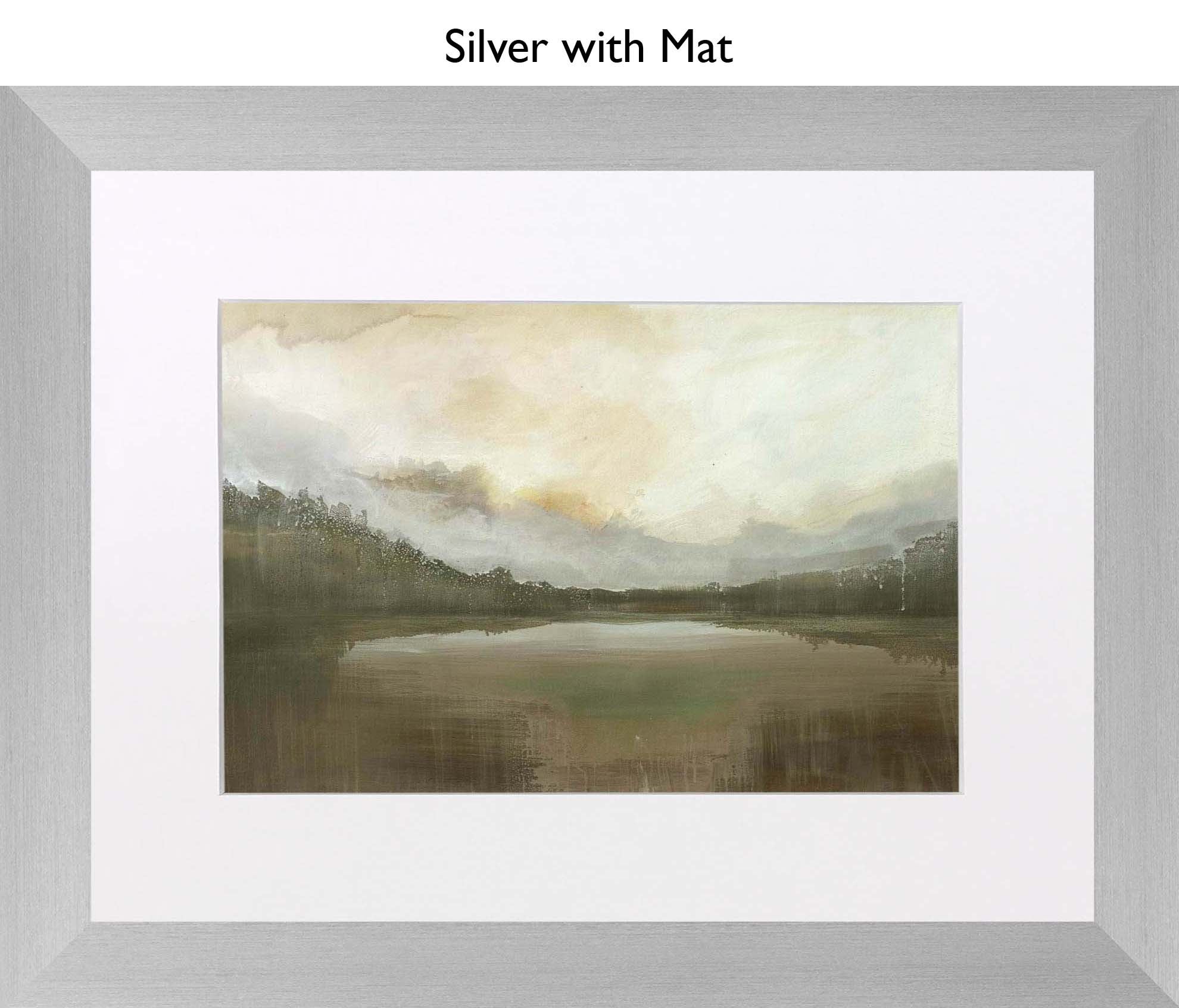 Silver With Mat