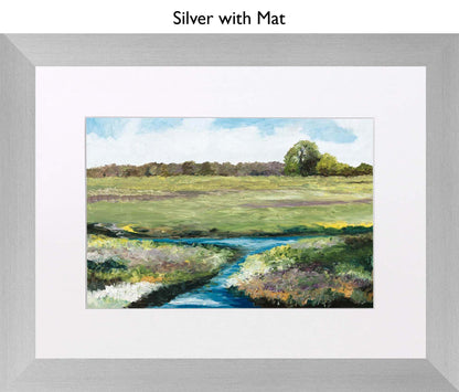 Silver With Mat