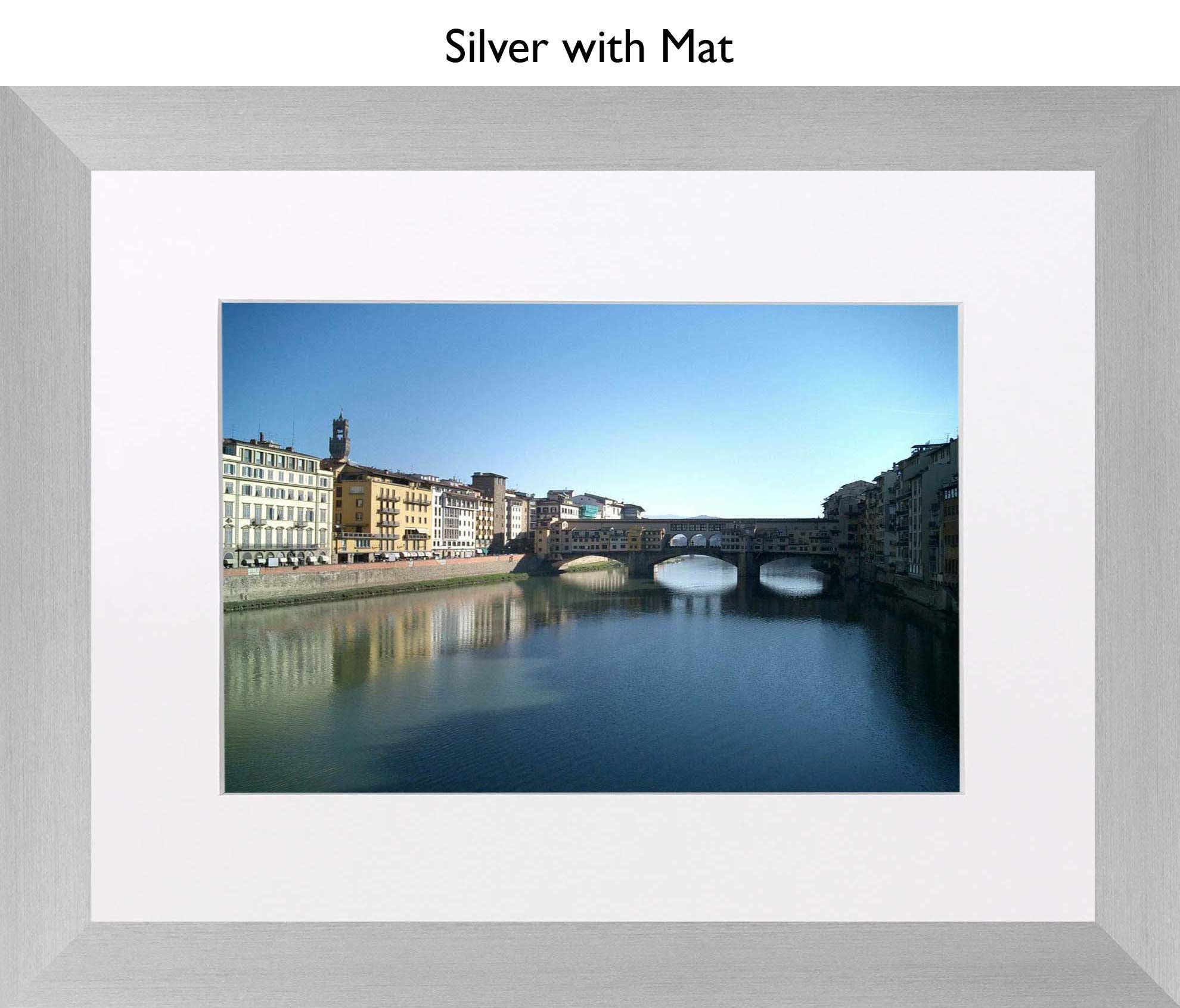Silver With Mat