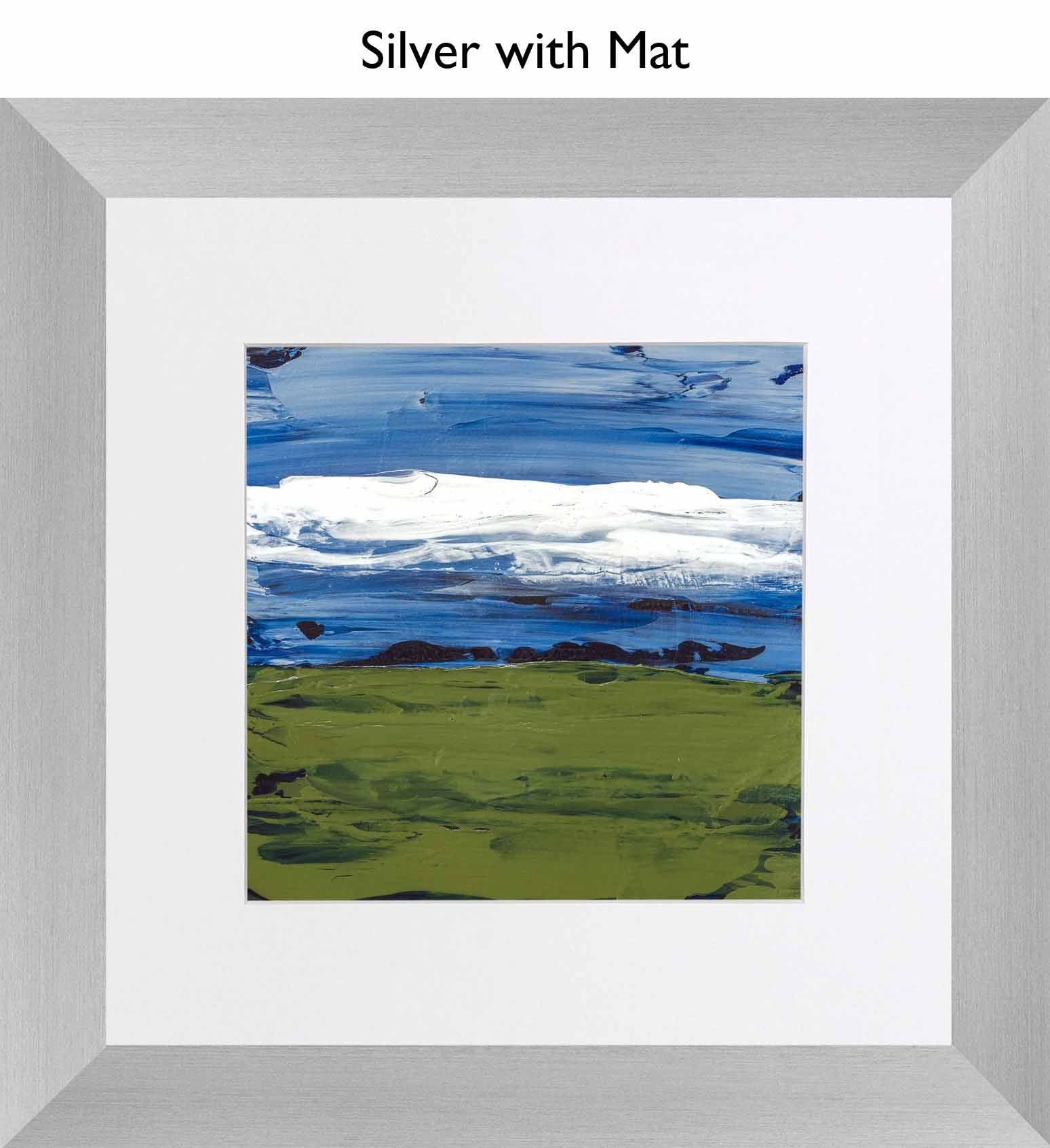 Silver With Mat