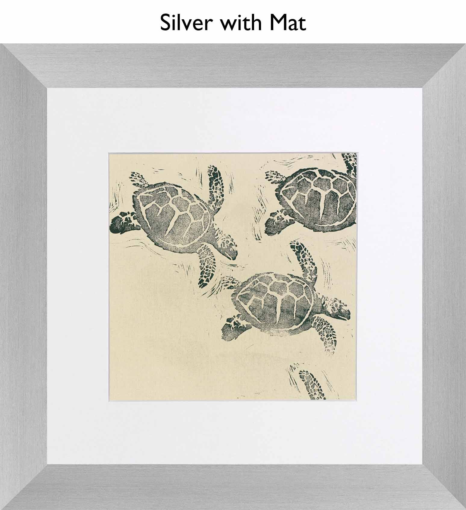 Silver With Mat