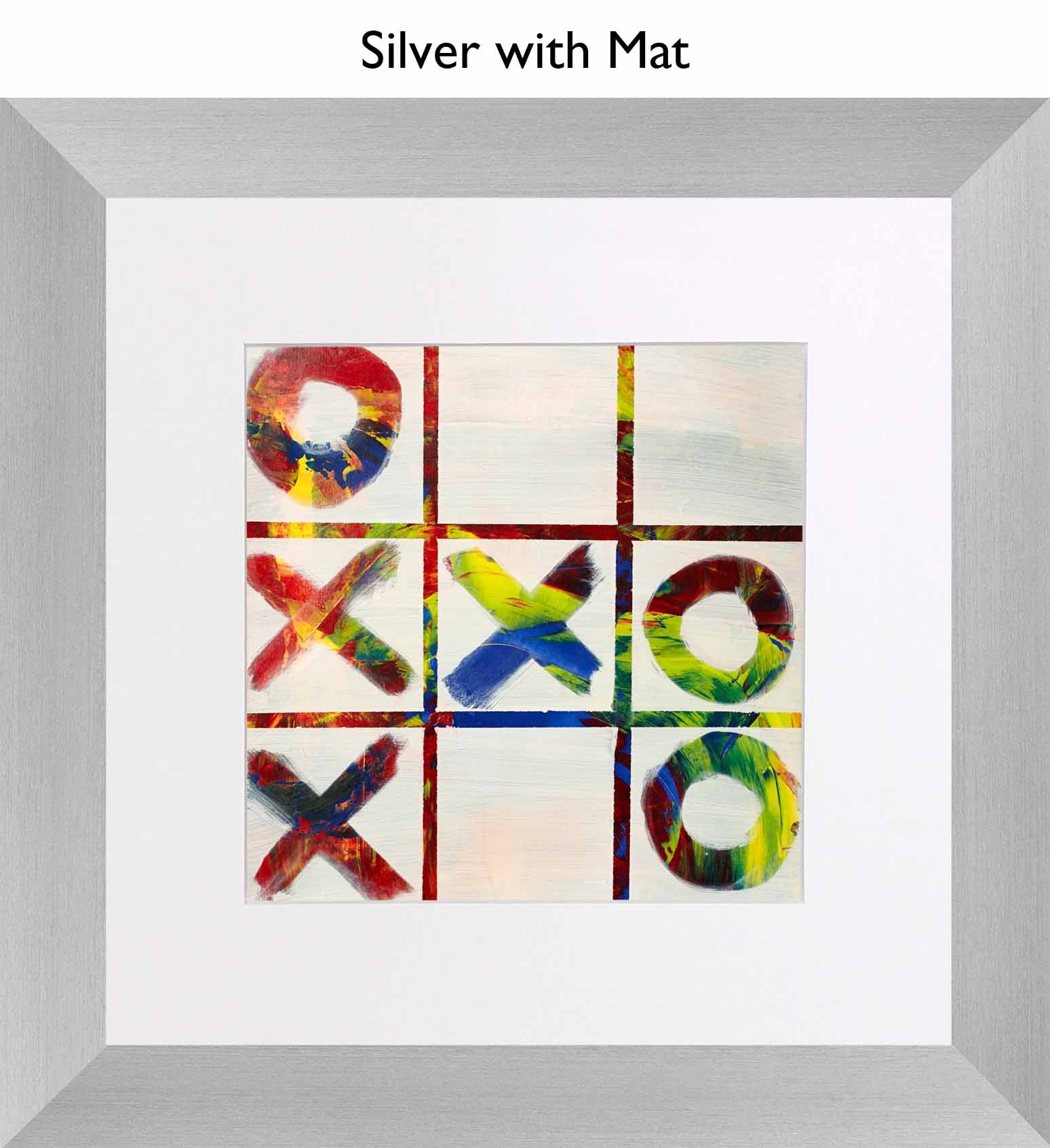 Silver With Mat