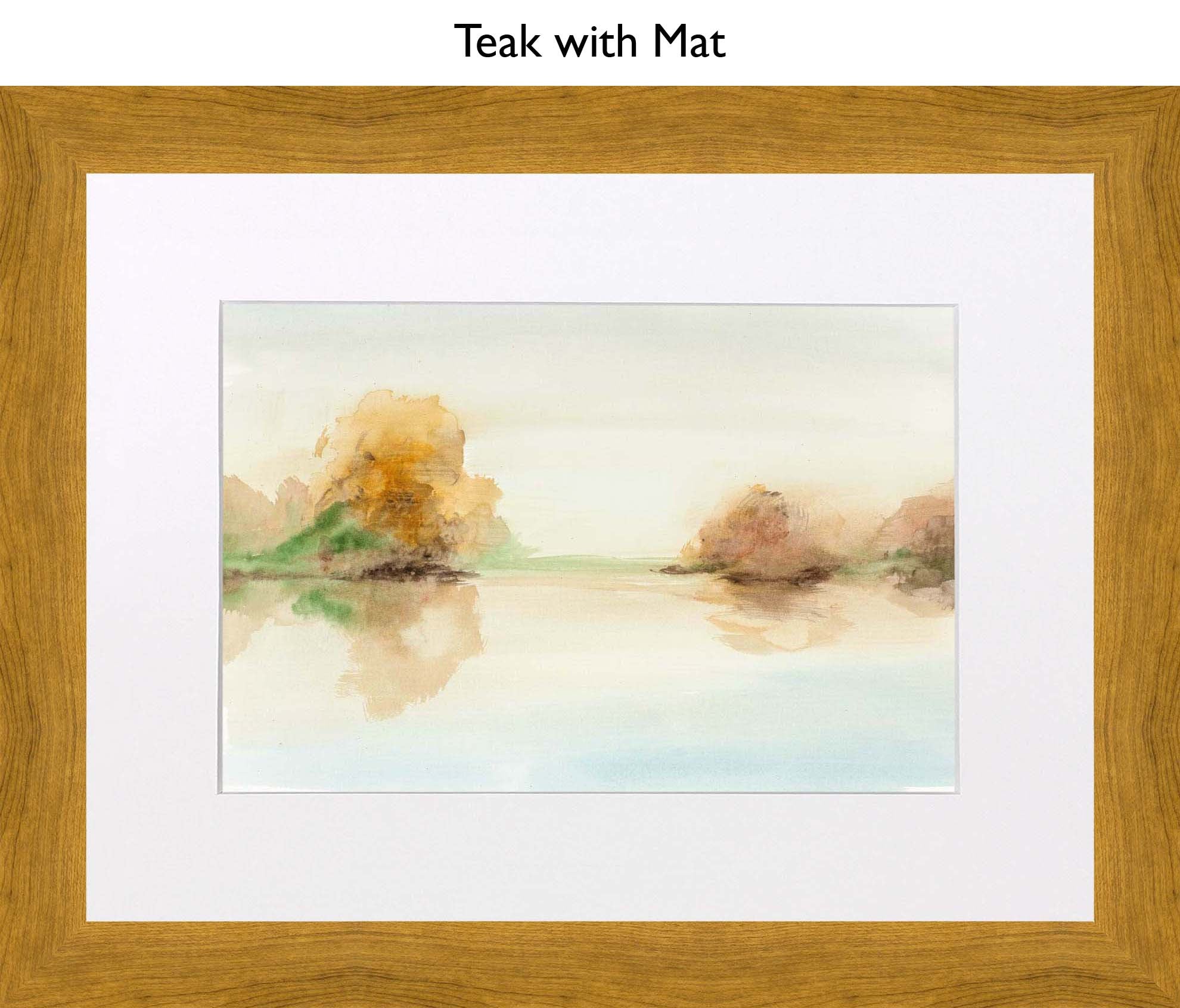 Teak With Mat